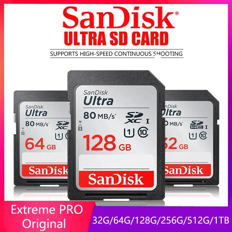 SanDisk SD ī, SDHC, SDXC ޸ ī, HD  ī޶, 32GB Class10, 64GB, 128GB, 256GB, 512GB